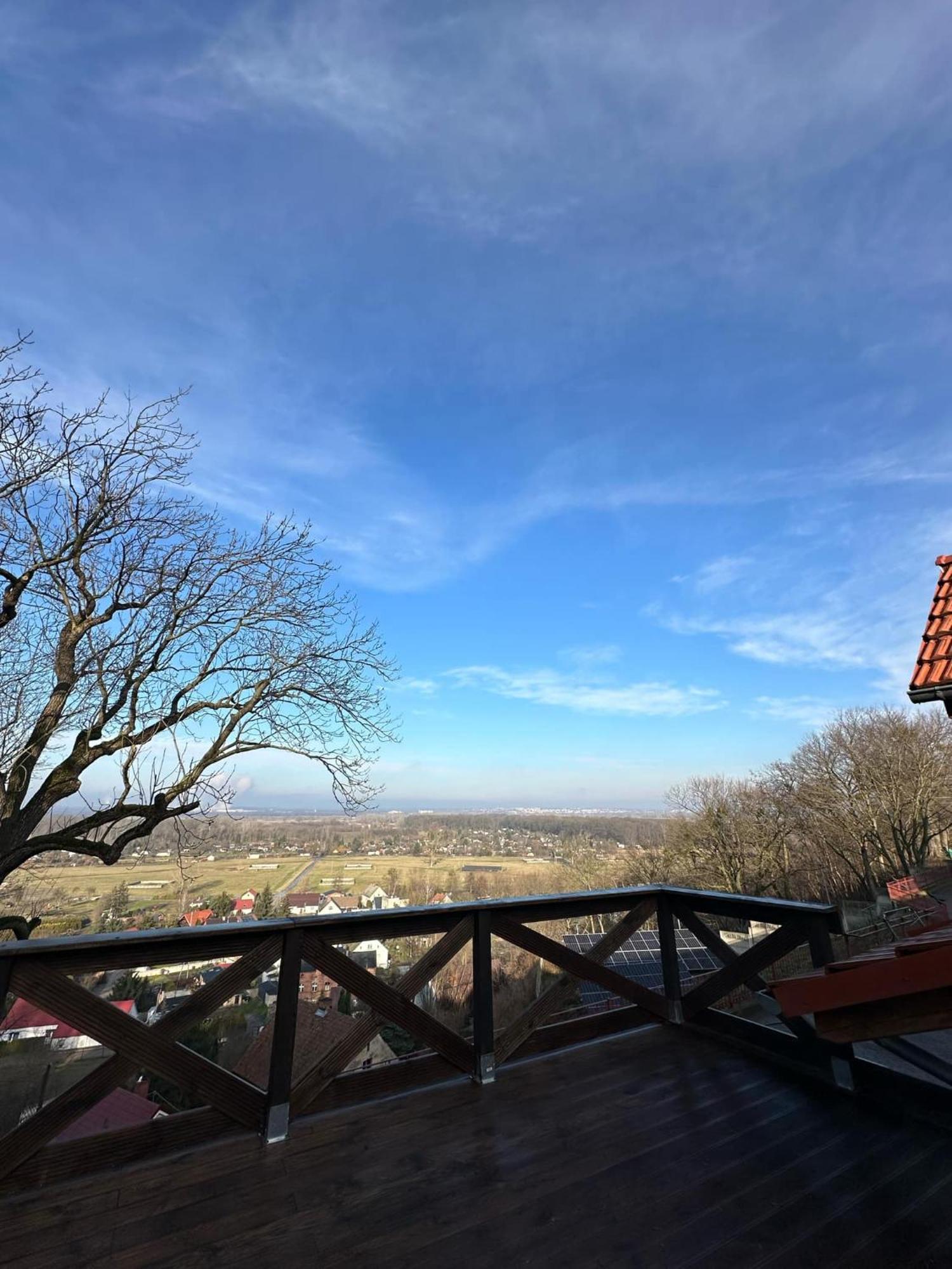 Apartament Bena Ze Zjawiskowym Tarasem Widokowym Chełmno Esterno foto
